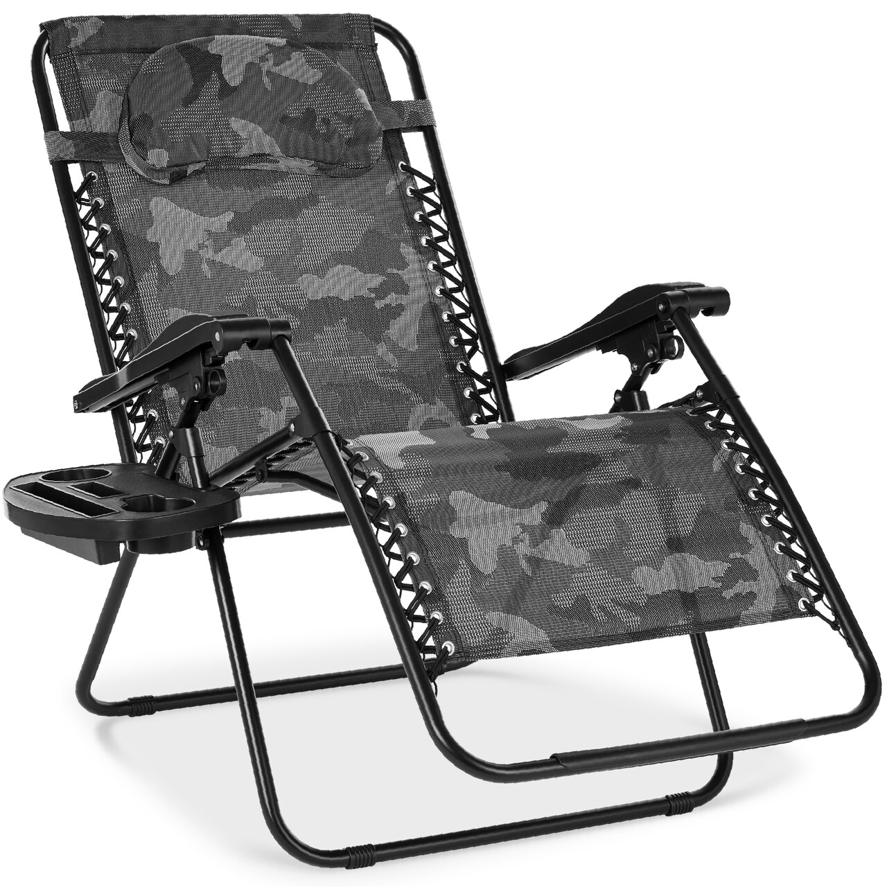 Best Choice Products Oversized Zero Gravity Chair, Folding Outdoor Patio Recliner w/ Cup Holder